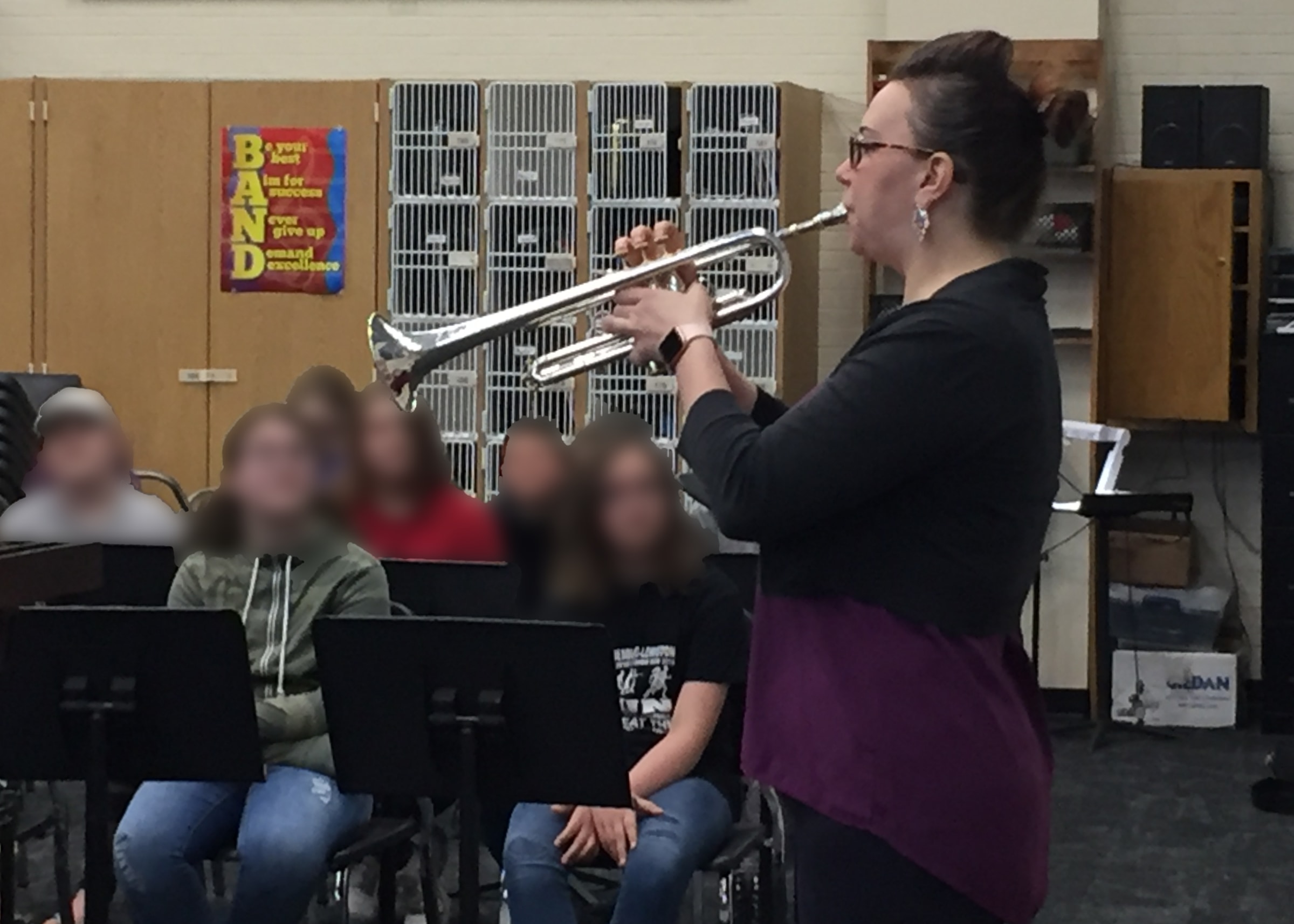 Lexie Teaching a Clinic